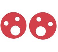 Anillos flotantes 200x38mm rojo