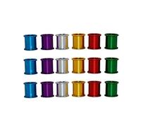 Anillos for patas numerados,Anillo for de pájaros,300 piezas for pie paloma 8 mm for pájaro aleación aluminio for Herramientas for multicolores(Multicolor)