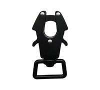 Anillos giratorios de 360 grados, aleaciones de zinc, durabilidad, bloqueo, resistente a la torsión, clip para correas de perro para estilo de vida activo, forma de ranas, clip giratorio para mascotas