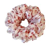 Anillos grandes para el pelo del intestino, coleteros de flores grandes, bonitas bandas para el pelo para uso diario y fiestas