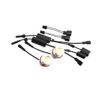 Anillos halo LED Para BMW E39 E81 E82 E87 E88 Para X5 E53 E60 E61 E63 E64 Para X3 E83 Sin Errores Luces LED Tipo Ojos Ángel Bombillas Blancas Kit halos para faros
