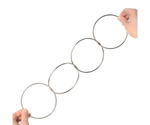 Anillos mágicos chinos de conexión: truco de magia y kit de aprendizaje | Anillos de conexión chinos Historia, Guía y secretos mágicos para los artistas mágicos