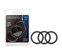 Anillos marca blush novelitis ZESTAW PIERŚCIENI STAY HARD BEADED COCKRINGS BLUE