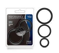 Anillos marca blush novelitis ZESTAW PIERŚCIENI STAY HARD BEADED COCKRINGS CLEAR