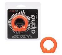 Anillos marca Calexotics Anello fallico Alpha Dual Ball Ring