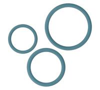 Anillos marca OHMAMA OHMAMA SET 3 ANILLOS PARA PENE Y TESTÍCULOS - AZUL