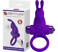 Anillos marca Pretty Love PIERŚCIEŃ PRETTY LOVE - VIBRANT PENIS RING 1
