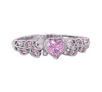 Anillos Micro Anillo Frescura Personalidad Principal Simple Amor Anillos De Los Anillos Juego De Cartas Nueva Edición, 6, Metal, Sin piedras preciosas