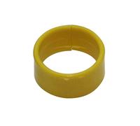 Anillos numerados for patas, anillos for de pájaros, 700 piezas, for, pollitos, pato, loro, con clip, anillo for pie, suministros for, rojo, 2,0 cm(Yellow,1.6cm)