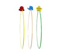 Anillos para buceo juguetes en la piscina, deportes acuáticos a través de los anillos | 3 Programa de entrenamiento en piscina submarina | Anillos flotantes de alta estabilidad círculos de natación