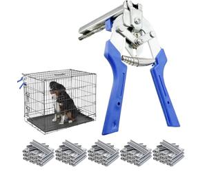 Anillos para cerdos y pinzas, pinzas multifunción tipo M para bridas de paneles, herramientas de bloqueo para paneles de cerda, artesanía de aves, mejora del hogar