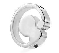 Anillos para el pene de alta resistencia, colgante de escroto, camilla de bolas, anillo para el pene de acero inoxidable, juguete sexual duradero para hombres
