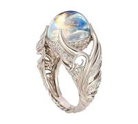 Anillos para mujer gorgeous Birthday For Christmas Acción de Gracias Charm Wedding For Anillos Joyas, H, Aluminio alloy, Sin piedras preciosas
