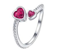 Anillos para niñas, talla 5, anillo giratorio de descompresión para ansiedad, anillo de descompresión, anillo de cumpleaños para ella, anillo de doce piedras natales, anillo grande de apertura