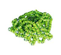 Anillos para Patas de, Bandas codificadas de Aluminio de Larga duración, Acabado Resistente a los Rayos UV | Bandas de identificación de aviani, Accesorio de etiquetado de apareamiento de