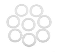 Anillos Plásticos DIY para Manualidades 12.7mm Anillos Plásticos(38mm) | Diámetro 12.7mm, 30 piezas, ideal fina, para decoración para coches, tejido manual