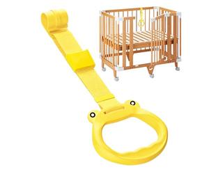 Anillos PlaypenPull Up: anillos de extracción de cuna de bebé, diseñados ergonómicamente con un cómodo GRI | Diseño ajustable Herramienta de asistente ergonómico para barandas Gates Cruising Indoor
