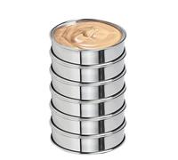 Anillos profesionales para magdalenas, anillos para muffins para desayuno, anillos de magdalenas para pastelería, anillos grandes para magdalenas, anillos para magdalenas, anillos para magdalenas