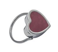 Anillos que se pueden abrir en forma de corazón Accesorio de mano único Textura de acero inoxidable Adecuado para fiestas y uso diario Accesorio de mano único en forma de corazón Penable Acero