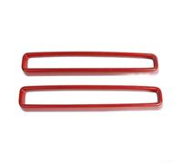 Anillos Rejilla Delantera ABS para dodge para challenger 2015-2020(Red) | ABS , para resistencia UV, acabado negro o , para ajuste perfecto, para estilo deportivo agresivo