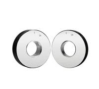anillos roscados externos de alta precisión, Juego de calibre anillo hilo fino métrico, acero rodamiento precisión 2A, varios tamaños, GO NO(1-5I16-28UN-2A)