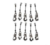 Anillos tippet de acero inoxidable de 2 mm, sin costuras, antirreflejos, antioxidantes, fuertes, pequeños, redondos, conectores de junta tórica para líderes de pesca con mosca y tippets 50 unidades