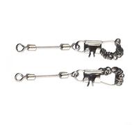 Anillos tippet de acero inoxidable de 2 mm, sin costuras, antirreflejos, antioxidantes, fuertes, pequeños, redondos, conectores de junta tórica para líderes de pesca con mosca y tippets 50 unidades