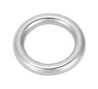 Anillos tóricos Anillos de acero inoxidable Keenso 304 Anillo de acero inoxidable para barcos con soldadura marina Anillo redondo Círculo pulido 12 * 50 mm