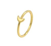 Anillos vintage, juegos de anillos de boda para ella, oro amarillo, luna de oro, joyería para mujer, Q 1/2, Oro amarillo de 18 quilates, No es una piedra preciosa