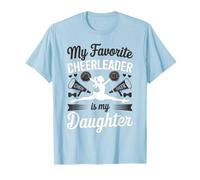 Anima, mamá, papá, mi Animadora Favorita es mi Hija Negra Camiseta