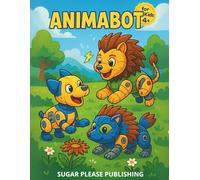 ANIMABOT: The Coloring Book Where Robots Meet Animals!