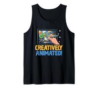 Animación Creativa! Animación Sketch Animar Storytelling Camiseta sin Mangas