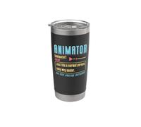 Animación Trabajo Animador Definición Artista Digital Filmmaking Vaso térmico de acero inoxidable de doble pared