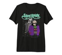 Animación Vintage de Kevin Smith Jay & Silent Bob Xmas Knight Camiseta Premium