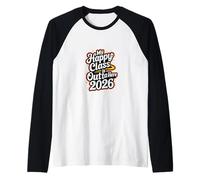 Animados para el diseño de celebración de la Clase Futura de 2026 Camiseta Manga Raglan