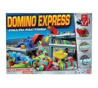 Animagic Goliath Domino Express - Crazy Factory - Juego de construcción - Fábrica de Dominos - Circuito de 3,5 Metros de Largo - para Jugar Solo, en Familia o Entre Amigos - A Partir de 6 años