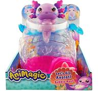 Animagic Let's GLO Axolote Acuario, Burbuja Arrecife Acuario Interactivo