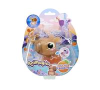 Animagic Let's GLO Capybara Marrón - Animal Electrónico Ideal Desde 4 Años | Flota elástica y brilla en el agua del baño divirtiéndose - experiencia sensorial original - un compañero tierno
