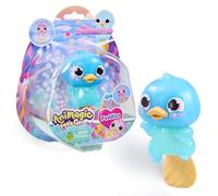 Animagic Let's GLO Puddles - Azul | Tu Mejor Amigo elástico, Blando y Iluminado | ¡Brilla y Flota en el Agua! | Mascota electrónica interactiva | para niños a Partir de 4 años