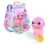 Animagic Let's GLO Puddles Rosa - Un Amigo Elástico Iluminado | Brilla y flota con suavidad en el agua del baño - mascota electrónica interactiva - para niños desde 4 años