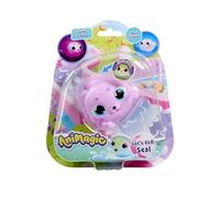 Animagic Let's GLO Seal Rosa - Foca Interactiva con Luz Ideal Desde 4 Años | Material suave y elástico con luces LED integradas - juguete sensorial adorable - idea de regalo de cumpleaños