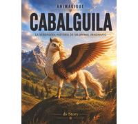 Animágicos - El Cabalguila: Un libro ilustrado de naturaleza, ciencias y criaturas fantásticas | Con preguntas, respuestas y dibujos para colorear para niños