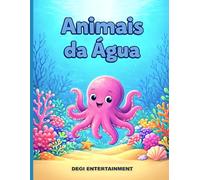 Animais da Água: Livro de Colorir Educativo para Crianças (Meu livro de colorir - Animais)