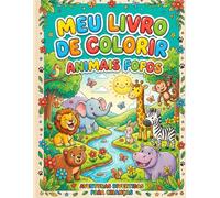Animais- Desenhos para colorir: Livro para Colorir