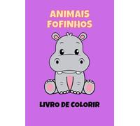 Animais fofinhos: Livro de colorir