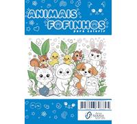 Animais fofinhos: para colorir (Livros para colorir)