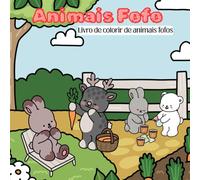 Animais Fofos: Livro de colorir