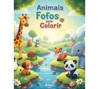 Animais Fofos para Colorir: Ribix