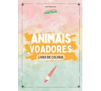 Animais voadores: Livro de colorir