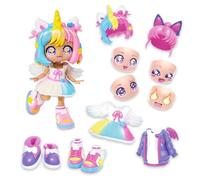 Animakii Bambola personalizzabile - BANDAI HEA26348 - Unicorno e pipistrello